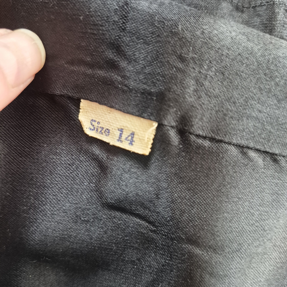 Vintage Black Silk Look Vest 1990s Minimalist Chic Sleeveless Top - Picture 8 of 8